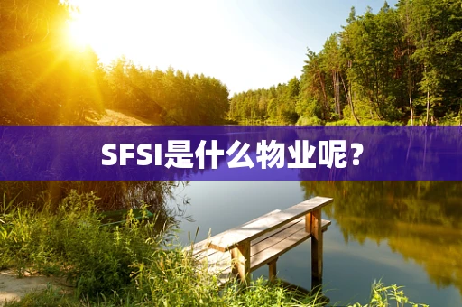 SFSI是什么物业呢？